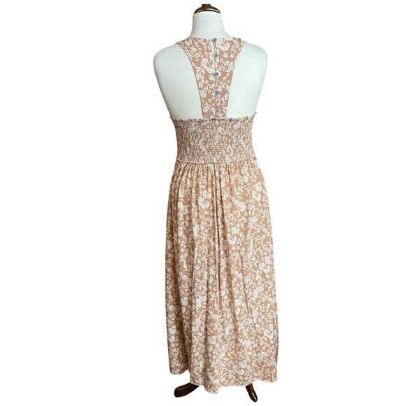 Matilda Jane Just Imagine Lauren smocked floral print midi dress large - Picture 4 of 13